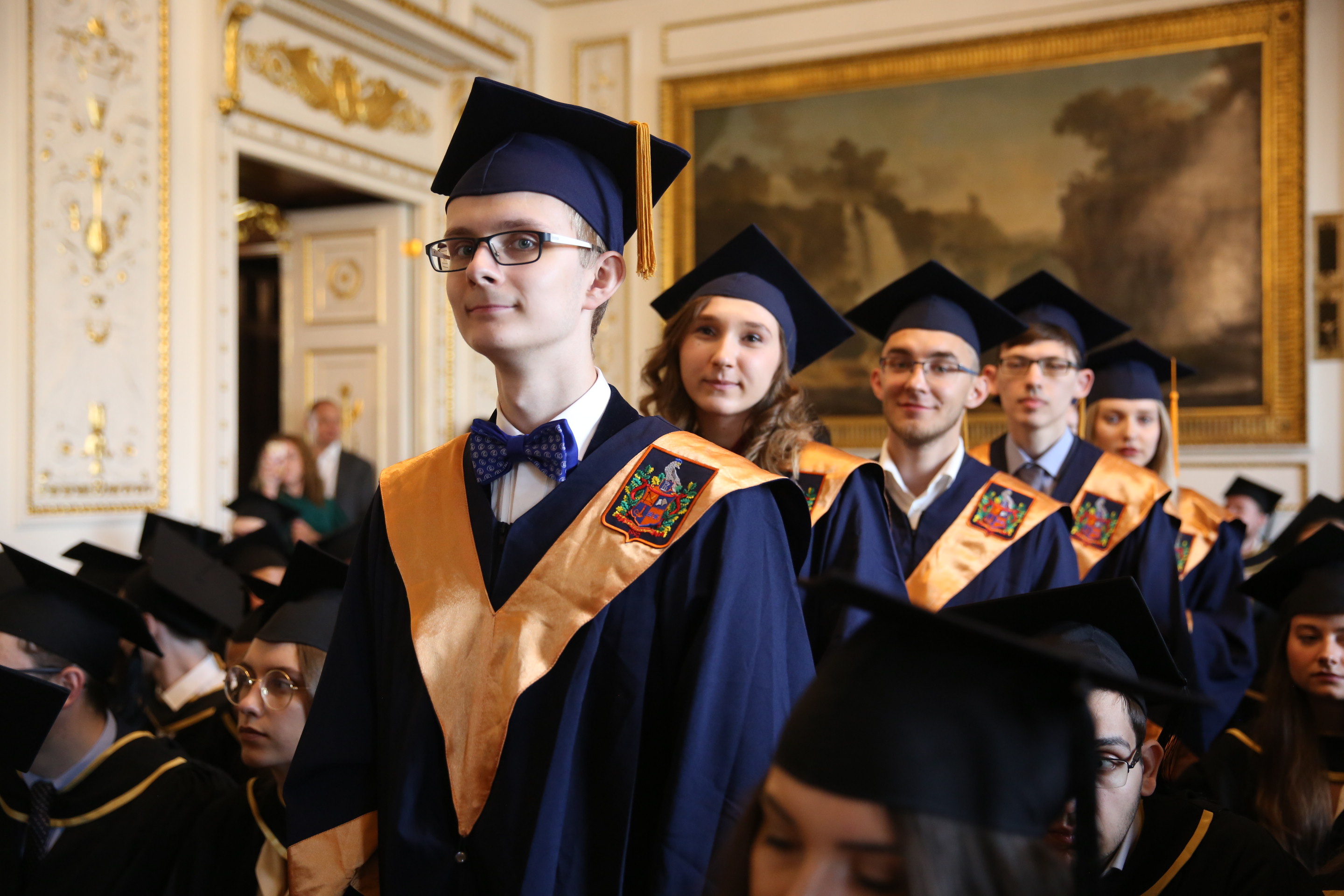 Masters at the Graduation Ceremony in British Embassy 