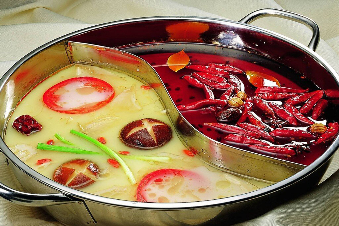 Хот-пот - традиционное блюдо сычуаньской кухни