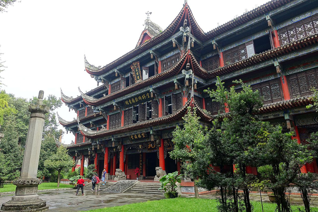 The Wenshu Temple in Chengdu